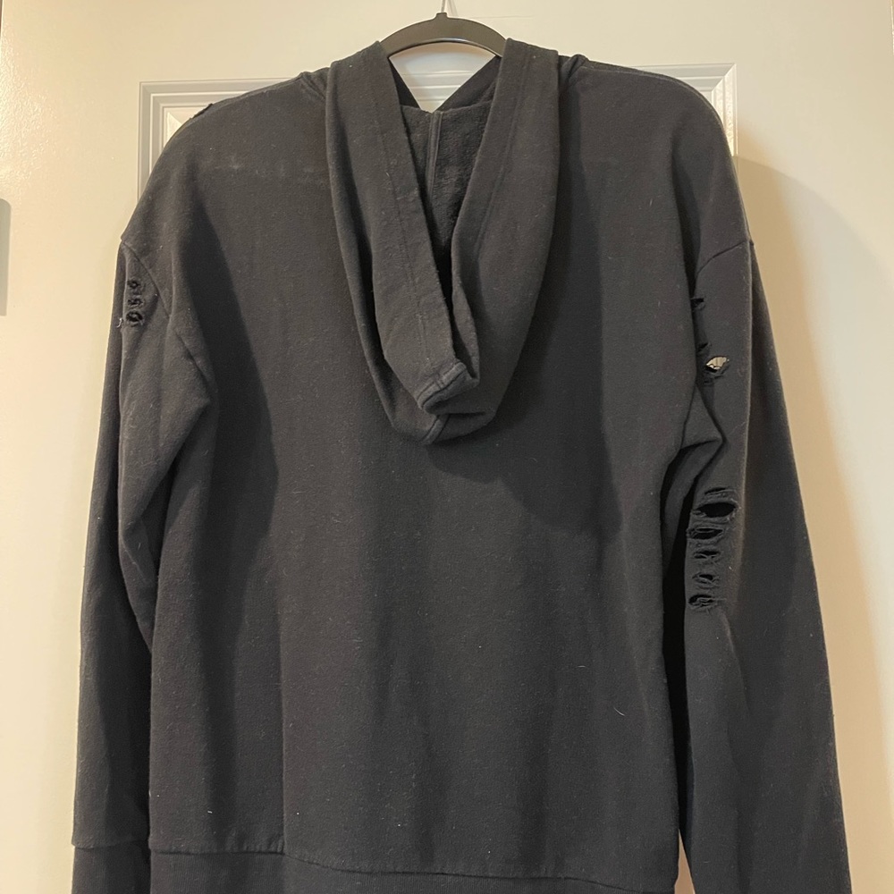 Topshop distress sweater hoodie - Picture 3 of 5